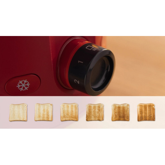 Toster MyMoment TAT2M124 czerwony