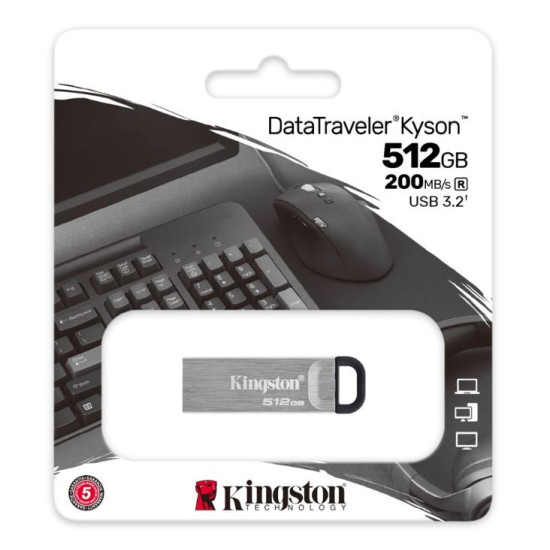 Pendrive Kyson DTKN/512 USB 3.2 Gen1 