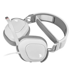 Słuchawki HS80 RGB USB Wired White 