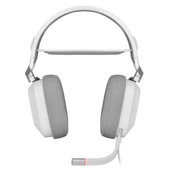 Słuchawki HS80 RGB USB Wired White 