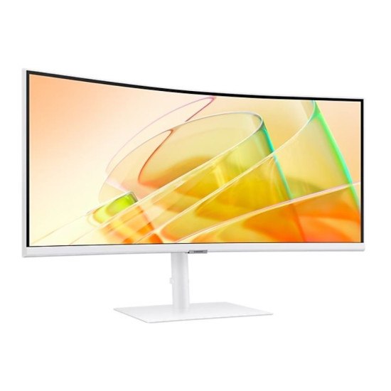 Monitor 34 cale LS34C650TAUXEN VA 3440x1440 UWQHD 21:9 1xHDMI 1xDP 2xTB 4.0 (90W/15W) 3xUSB 3.0 LAN (RJ45) 5ms 100Hz HAS+PIVOT zakrzywiony głośniki bi
