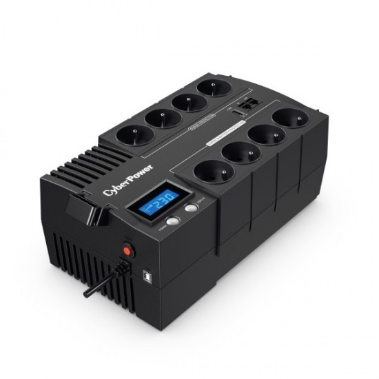Zasilacz awaryjny UPS BR700ELCD-FR 700VA/420W AVR/LCD/8xFR/1xUSB/RJ11/RJ45 Zasilacz awaryjny UPS BR700ELCD-FR 700VA/420W AVR/LCD/8xFR/1xUSB/RJ11/RJ45