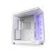 Obudowa H6 Flow RGB z oknem Biała 