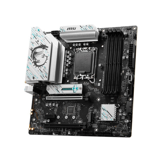 Płyta główna B760M GAMING PLUS WIFI s1700 4DDR5 DP/HDMI mATX 