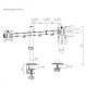 Uchwyt biurkowy MC-754N 2 monitory 