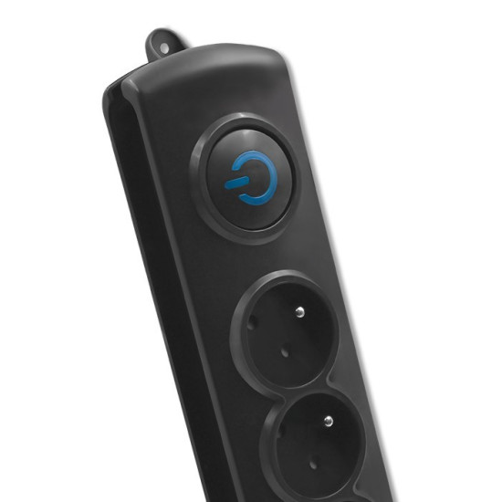 Listwa antyprzepięciowa | 6 gniazd | 3,0m 