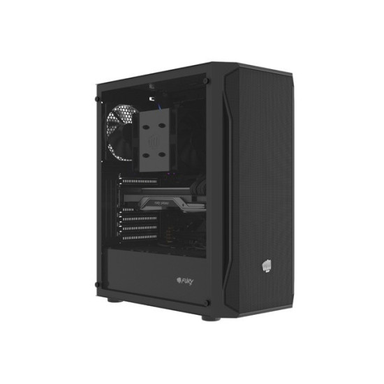 Obudowa Fury Shobo SH4F Midi Tower z oknem Czarna 
