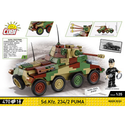 Klocki Sd.Kfz. 234/2 Puma 
