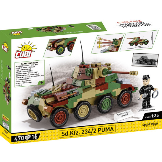 Klocki Sd.Kfz. 234/2 Puma 