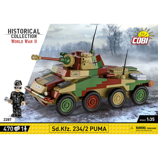 Klocki Sd.Kfz. 234/2 Puma 