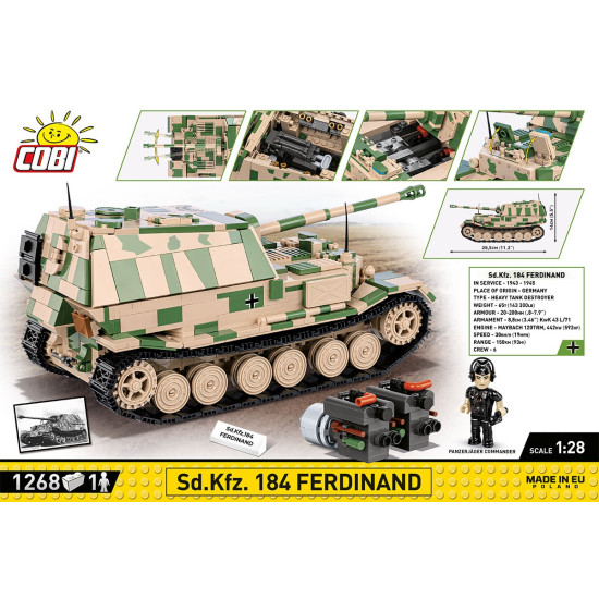Klocki Sd.Kfz. 184 Ferdinand 