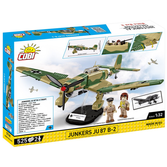Klocki Junkers Ju 87 B-2 