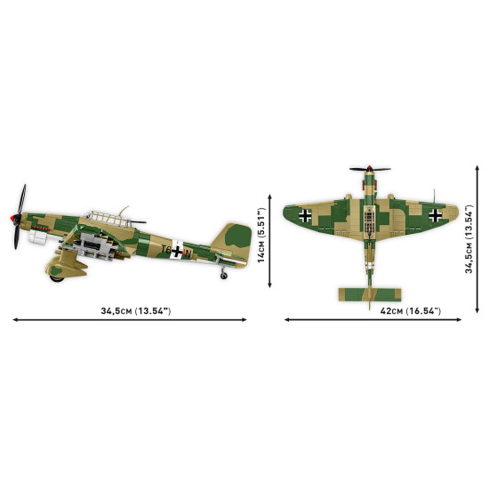 Klocki Junkers Ju 87 B-2 