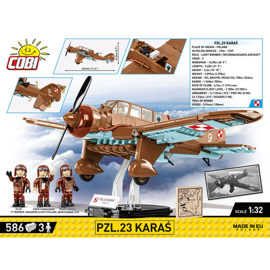 Klocki PZL.23 Karaś 