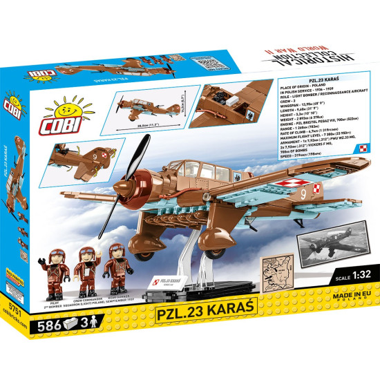 Klocki PZL.23 Karaś 