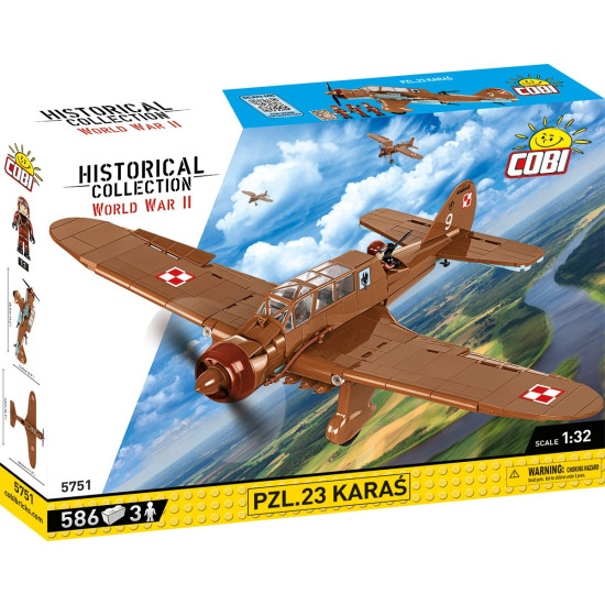Klocki PZL.23 Karaś 