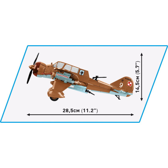 Klocki PZL.23 Karaś 