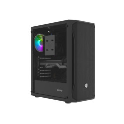 Obudowa Fury Shobo SH4 RGB Midi Tower z oknem Czarna 
