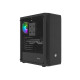 Obudowa Fury Shobo SH4 RGB Midi Tower z oknem Czarna 