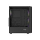 Obudowa Fury Shobo SH4F RGB Midi Tower z oknem Czarna 