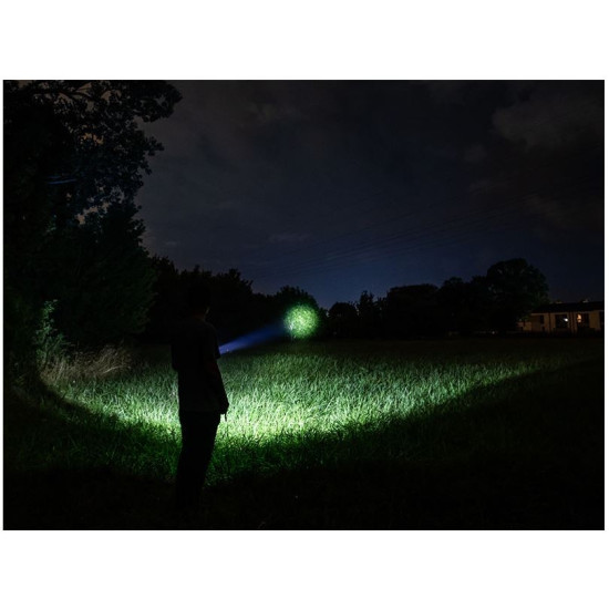 Latarka szperacz 1200mAh z lampką