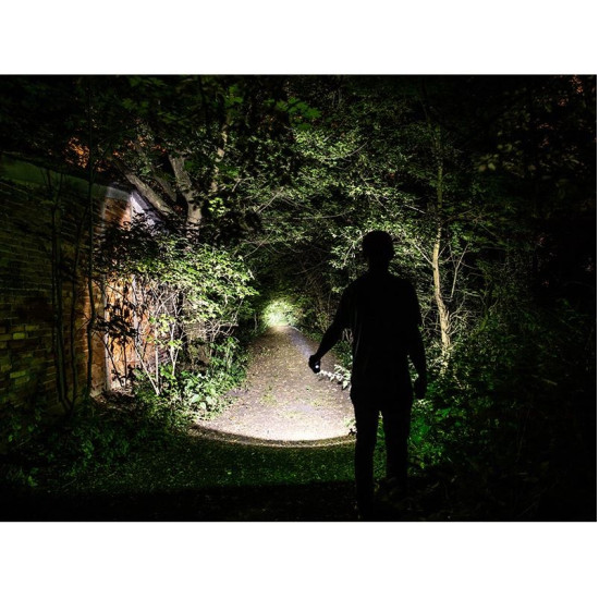 Latarka szperacz 1200mAh z lampką