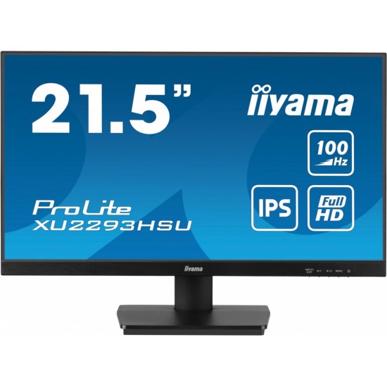 Monitor ProLite XU2293HSU-B6 21.5 cala  IPS,100Hz,FHD,1ms,HDMI,DP,2xUSB,2x2W, FreeSync