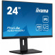 Monitor 23.8 cala ProLite XUB2492QSU-B1 IPS,QHD,USB-C,100Hz,3xUSB(3.2),HDMI,DP  300cd/m2,FreeSync,2x2W,HAS(150mm),PIVOT