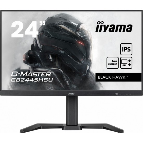 Monitor G-Master 23.8 cala GB2445HSU-B1 IPS,FHD,100Hz,1ms,2xUSB,HDMI,DP,2x2W, FreeSync,HAS(150mm)