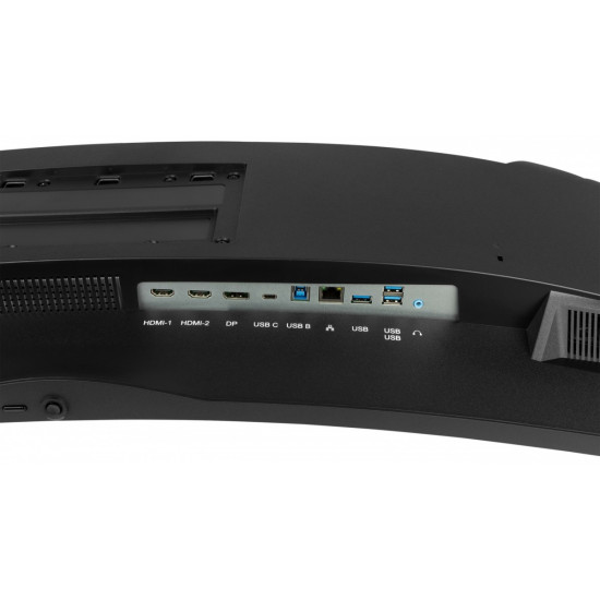 Monitor 45 cali G-Master GCB4580DQSN-B1, VA,DQHD,165HZ,USB-C-DOCK,RJ45,32:9,  1500R,450cd/m2,3000:1,0.8ms,3xUSB,2xHDMI,1xDP,2x3W,PowerDelivery-90W