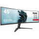 Monitor 45 cali G-Master GCB4580DQSN-B1, VA,DQHD,165HZ,USB-C-DOCK,RJ45,32:9,  1500R,450cd/m2,3000:1,0.8ms,3xUSB,2xHDMI,1xDP,2x3W,PowerDelivery-90W