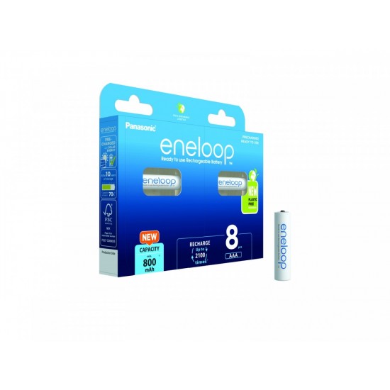 Eneloop AAA akumulator 800 mAh 8 szt 