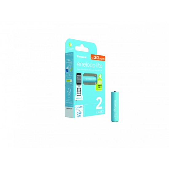 Eneloop akumulator lite AAA 550 mAh 2 szt DECT 