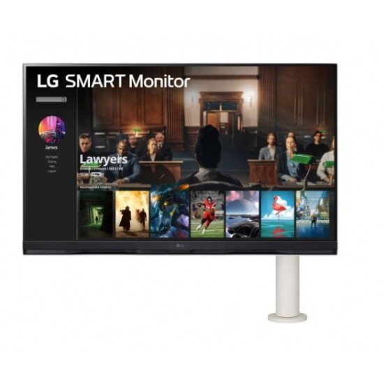 Monitor 32SQ780S-W 32 cale Smart 4K UHD webOS Ergo 