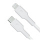 Kabel PowerStream USB-C do Lightning 1m MFI, PD, biały 