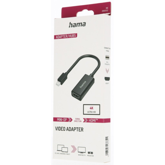 Adapter Mini DisplayPort HDMI 4K