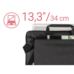 Torba do laptopa Manchester 13,3 cala Czarna 
