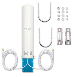 Antena 4G LTE DUAL | 12dBi | dookólna | zewnętrzna 