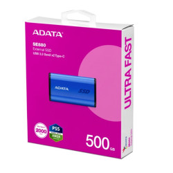 Dysk zewnętrzny SSD SE880 500 GB USB3.2A/C Gen2x2 Niebieski