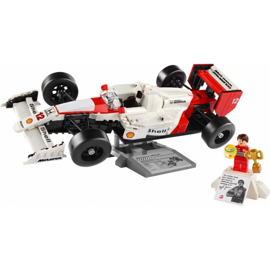 Klocki Icons 10330 McLaren MP4/4 i Ayrton Senna