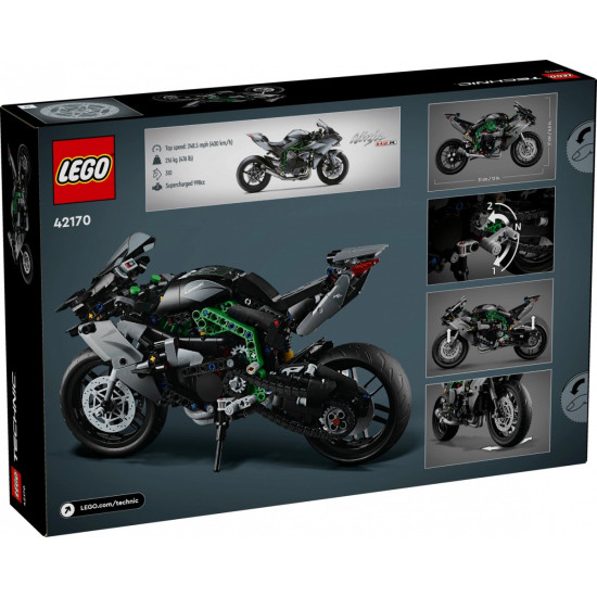 Klocki Technic 42170 Motocykl Kawasaki Ninja H2R