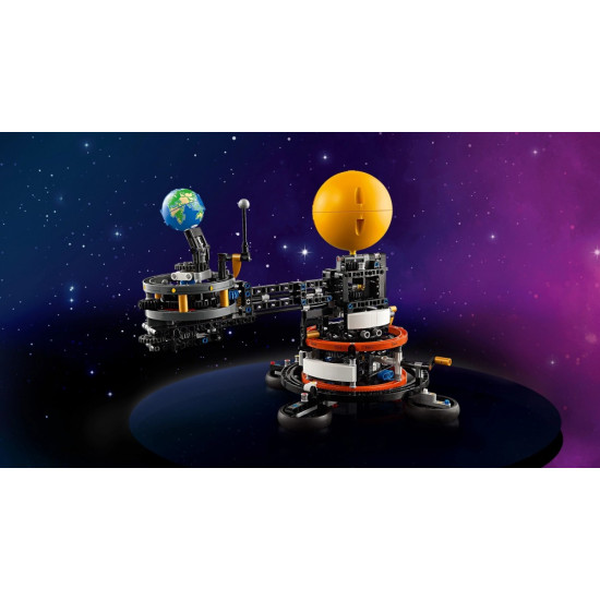 Klocki Technic 42179 Planeta Ziemia i Księżyc na orbicie