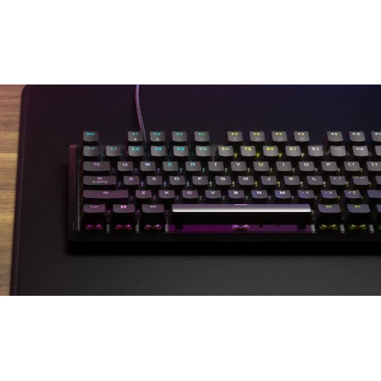 Klawiatura optyczno-mechaniczna K70 Pro RGB Biała