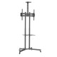 Stojak mobilny do TV 37-70cali, 50kg, 2 półki