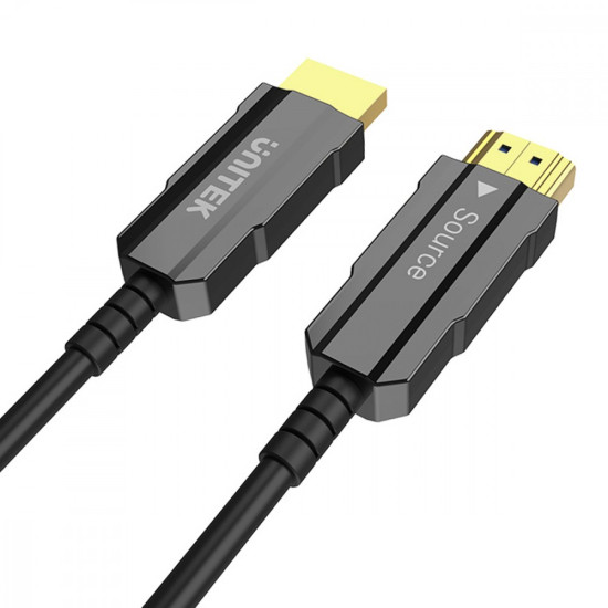Kabel Optyczny HDMI 2.0 10m 4K60Hz C11072BK-10M 