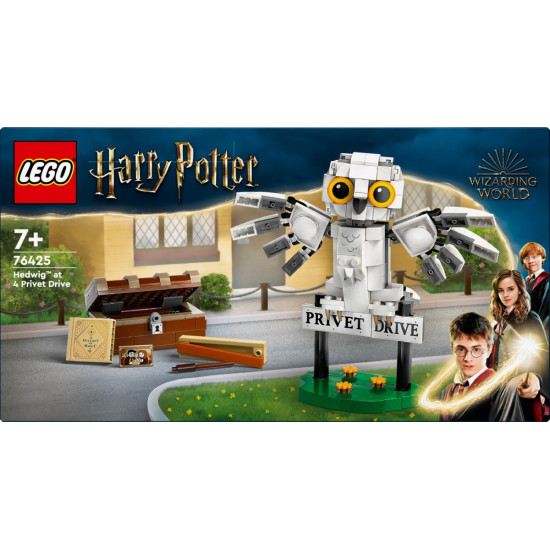 Klocki Harry Potter 76425 Hedwiga z wizytą na ul. Privet Drive 4
