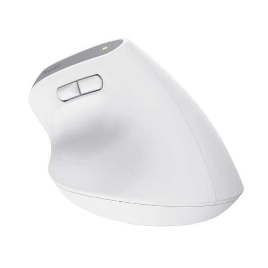 Mysz ergonomiczna BAYO+ Bezprzewodowa Biała 