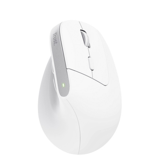 Mysz ergonomiczna BAYO+ Bezprzewodowa Biała 