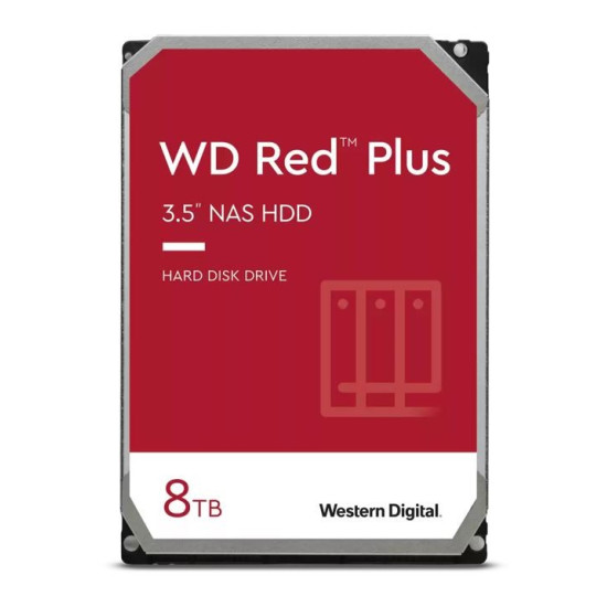 Dysk twardy Red Plus 8TB 3,5 cala CMR 256MB/5640RPM Class 