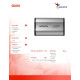 Dysk SSD External SD810 1TB USB3.2C 20Gb/s Silver 